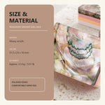 Casualruby© Crescent Shell American Mahjong Tiles