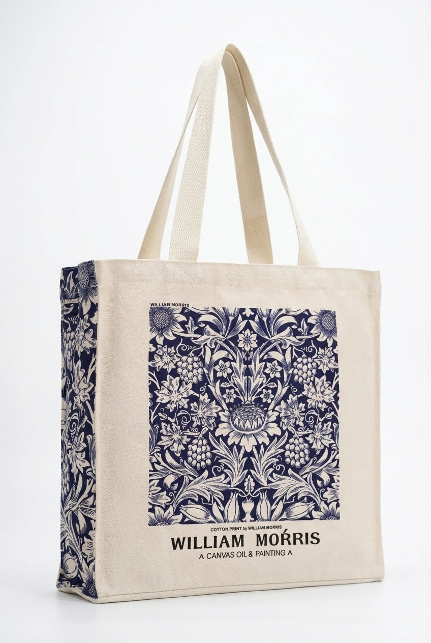 William Morris “Navy Botanical Pattern”