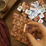 Casualruby© Red Crystal American Mahjong Tiles