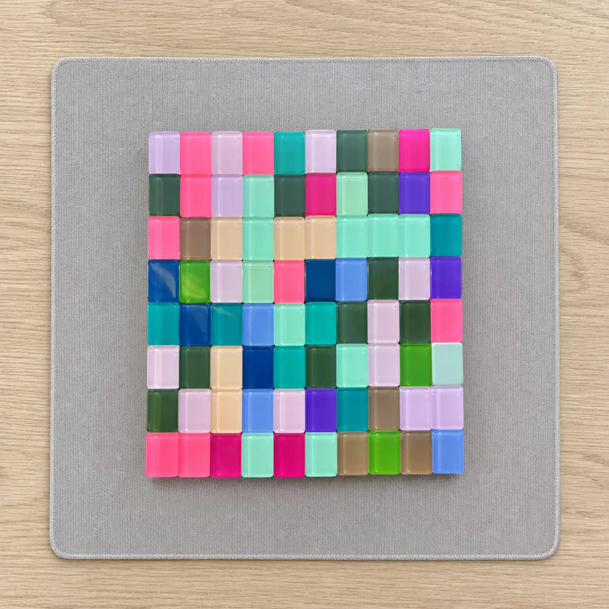 Casualruby© Solid Color Blind Box American Mahjong Tiles