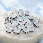 Casualruby© Dream Cloud Shell American Mahjong Tiles