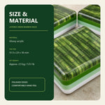 Casualruby© Green Bamboo American Mahjong Tiles