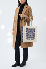 William Morris “Navy Botanical Pattern”