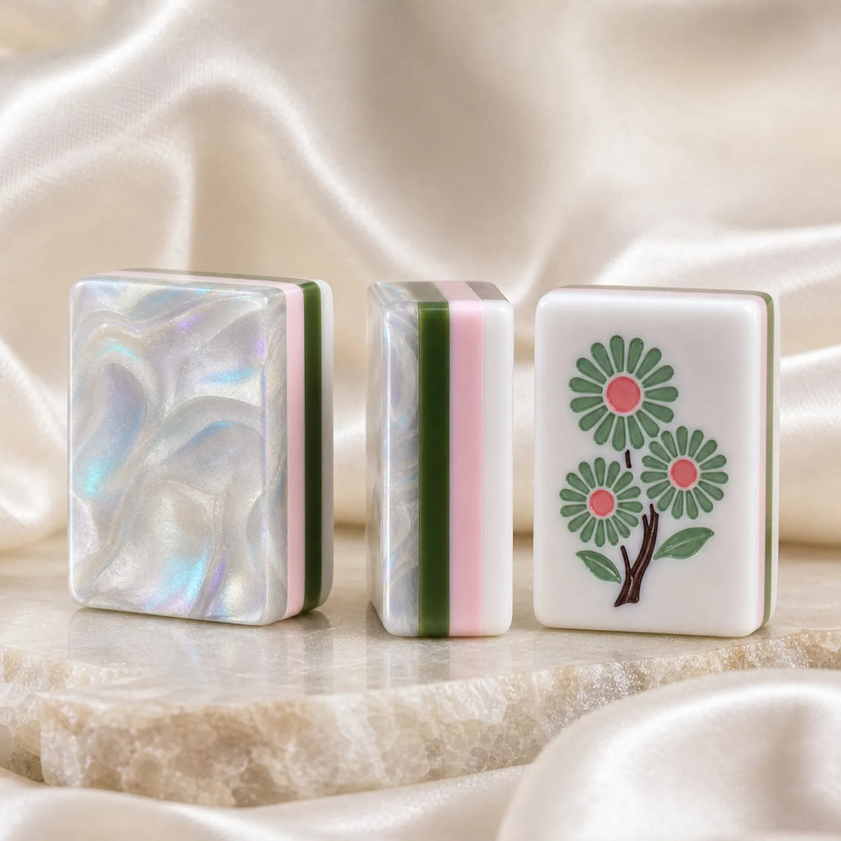Casualruby© Assorted Pattern Collection American Mahjong Tiles