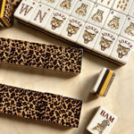 Amor-Mahj© The Leopard Family Collection: Premium Acrylic American Mahjong Set