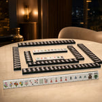Casualruby© Black Gold Marble American Mahjong Tiles