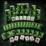 Casualruby© Emerald Gold American Mahjong Tiles