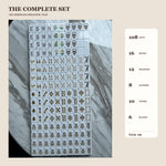 Amor-Mahj© The Leopard Family Collection: Premium Acrylic American Mahjong Set