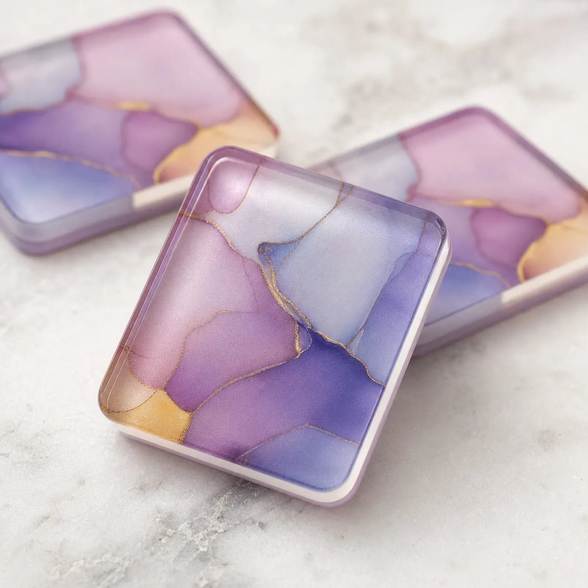 Casualruby© Purple Cloud Fairy American Mahjong Tiles