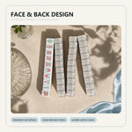 Casualruby© Dream Cloud Shell American Mahjong Tiles