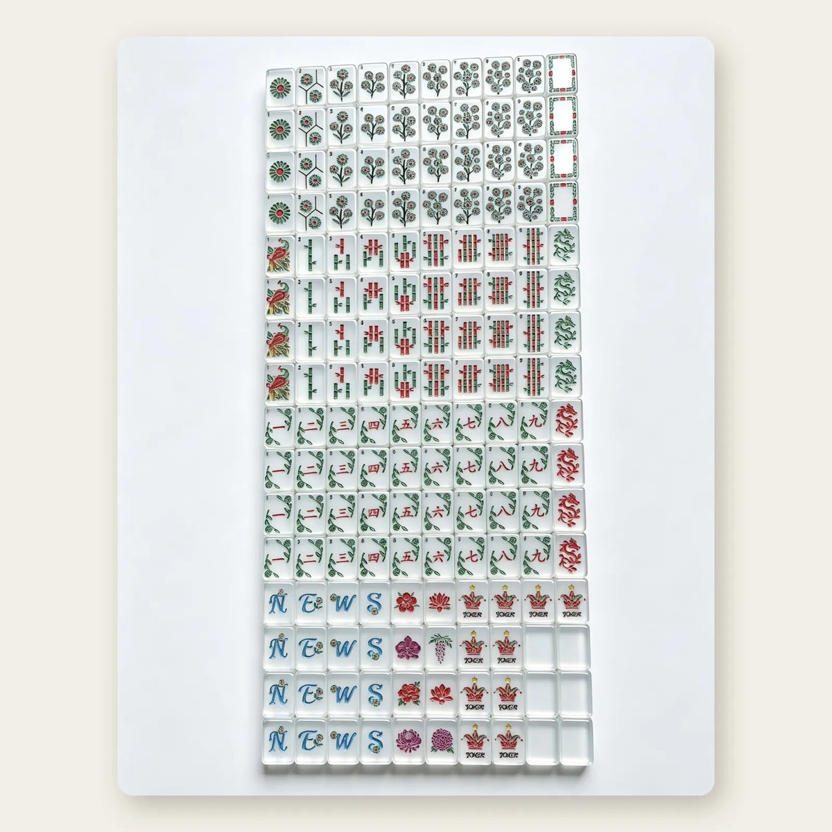 Wild Earth American Mahjong Tiles