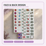 Casualruby© Purple Cloud Fairy American Mahjong Tiles
