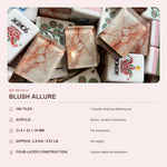 Blush Allure American Mahjong Tiles