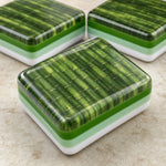 Casualruby© Green Bamboo American Mahjong Tiles