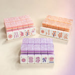 Casualruby© Ice Flower Shell American Mahjong Tiles