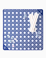 Amor-Mahj© Mini Blue Cane Mat