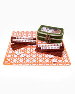 Amor-Mahj© Mini Orange Cane Mat