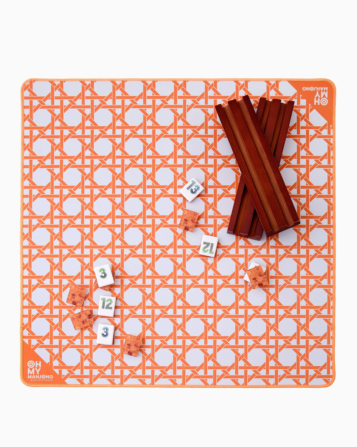Amor-Mahj© Mini Orange Cane Mat