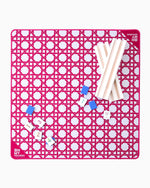Amor-Mahj© Mini Pink Cane Mat