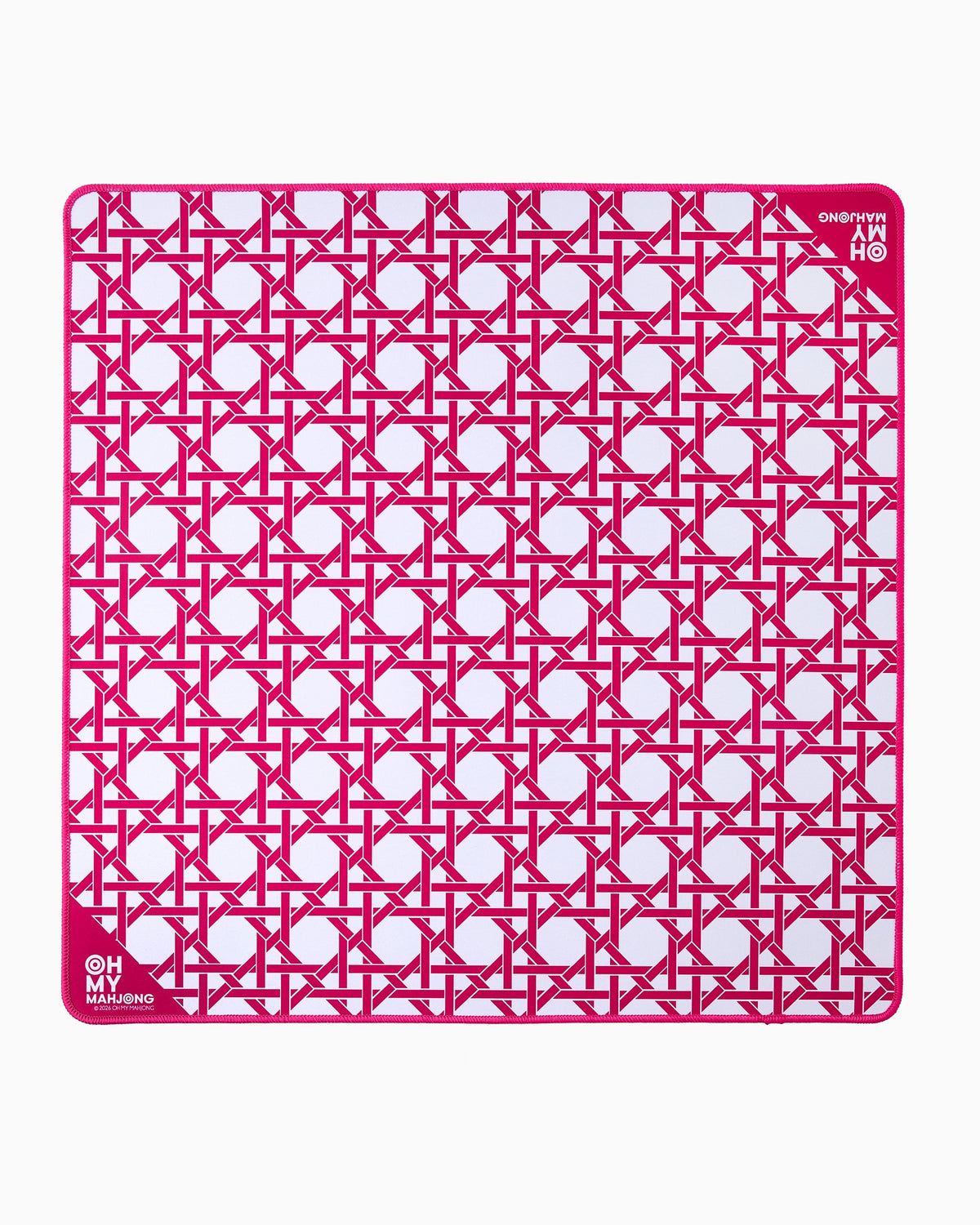 Amor-Mahj© Mini Pink Cane Mat