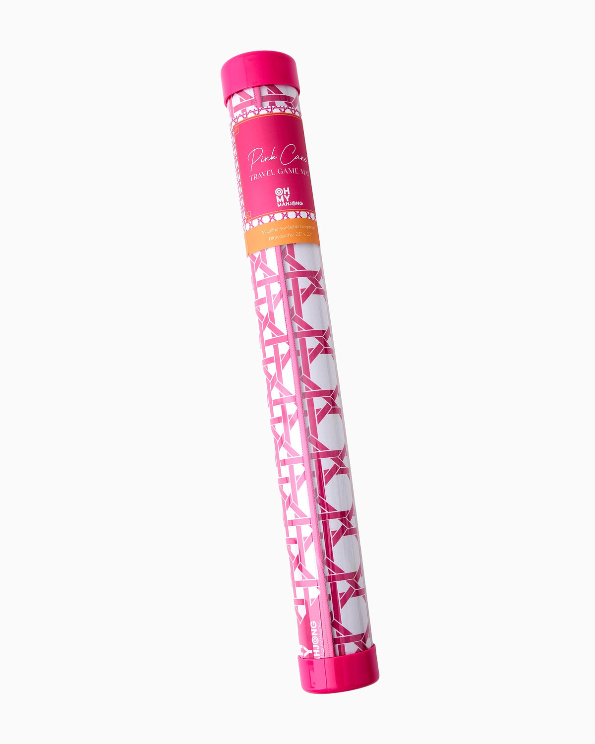 Amor-Mahj© Mini Pink Cane Mat