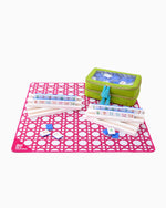Amor-Mahj© Mini Pink Cane Mat